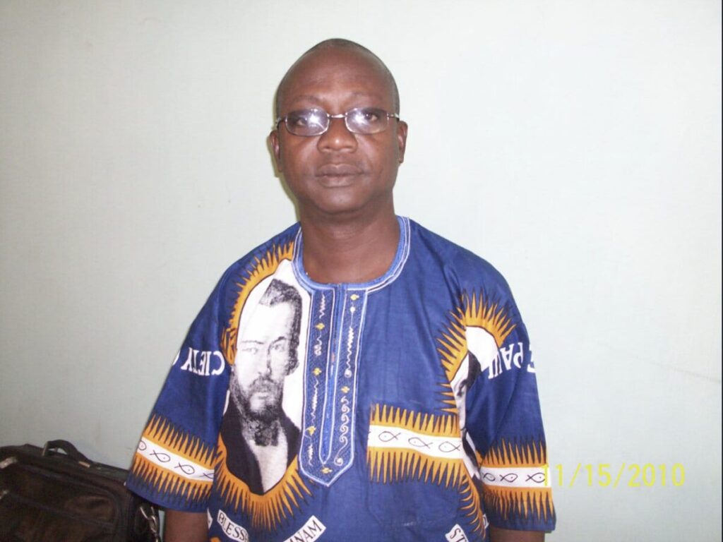 Catechist Peter Opadokun, past Ilorin Central Council, and Metropolitan Council President and past National Youth Coordinator. Presently Ilorin Central Council training officer and the Vincentian in charge of the Prison Apostolate.